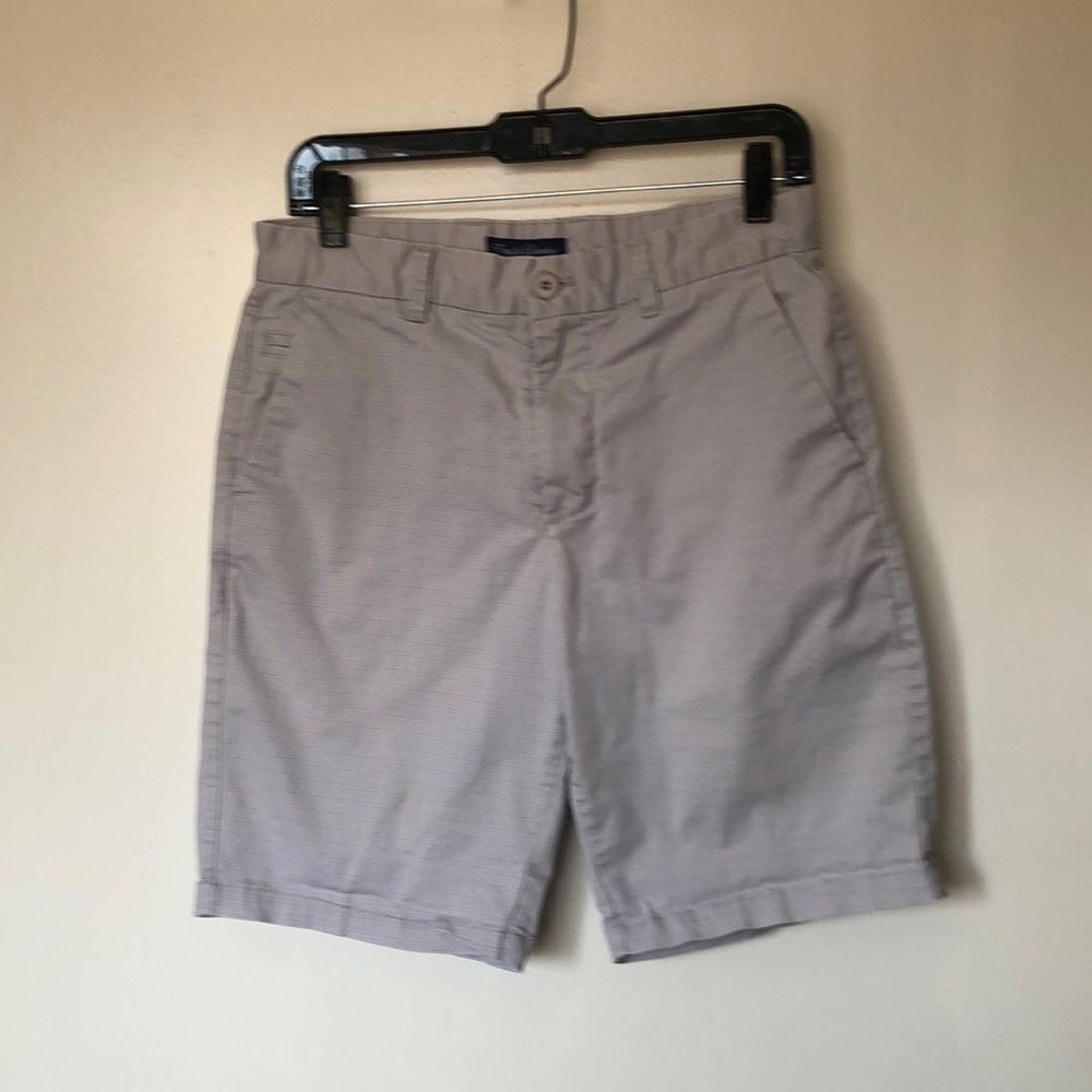French Laundry Shorts Size 30 GUC Gray print